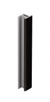 Соединитель  цоколя 431, H=100, цвет черный матовый nero 431-97-706SF
