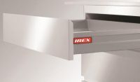                     IREX BOX Выдвижной ящик 500мм без рейлингов серый 