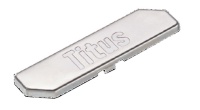 248-1646-050-00 Крышка на петлю Titus B-Type/S-Type (сталь)