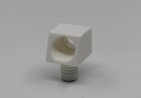 002141-877-001 Стяжка Minibloc D8 мм для присадок с плоскости панели (белый)