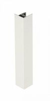 Заглушка для пластикового цоколя 426A, Н=100, цвет белый матовый bianco
