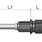 TE98FA0ASS034 Дюбель стяжной D10х34 мм (сталь + пластик)