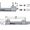 655-8G63-185-00 Выдвижной ящик Tekform Slimline Tacto DW145 500 мм, антрацит