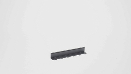 ЛинероМозаик, декоративная накладка,  размер "M", 350x4x106,5 мм. тонированное темное стекло (0089320000)