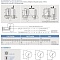 777NSH/3SD Петля мебельная Samsung быстрого монтажа +3D планка +доводчик.52 мм(200 шт/уп)